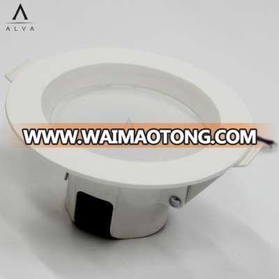 high lumen inside downlights 9w PC office led downlight housing