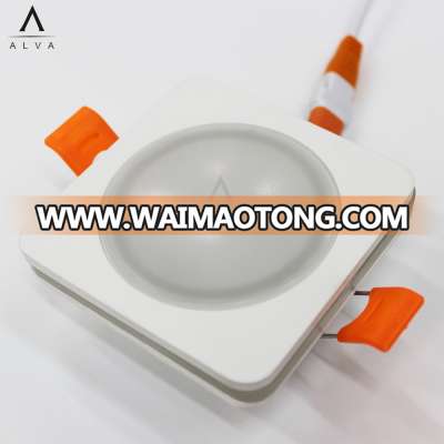 made in china 5w aluminum inbuiltround square www.zsalvalighting.com led downlight