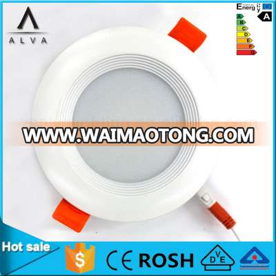 2017 china manufacture 75mm to 100mm hole size 9w round COB led downlight